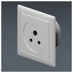 Socket / outlet type D (3D)
